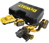Amoladora brushless dewalt xr flexvolt 54v 3ah li-ion 230 mm - sin batería ni cargador - dcg460nk-xj