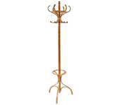 Perchero de pie de madera marrón 31x44x179hcm