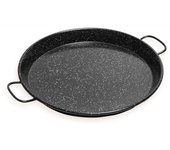 Briebe paellera valenciana esmaltada 38cm, amtiadherente 8 raciones de paella, gas, horno, briebe, negro, pan38