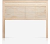 Cabecero de cama de madera segura | cama de 105 | pino | crudo sin pintar | pejecar