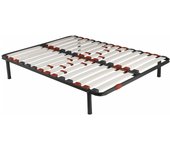 Somier 105x190 - 13 láminas fibra de carbono pikolin con bastidor acero reforzado 4 patas y montaje incluido - fibermaster