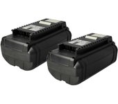 Vhbw 2x batería compatible con ryobi rbv36b, rcs36, rcs36x3550hi, rht36c5525, rbc36x26b, rbl36b, rbl36jb herramienta (3000 mah, li-ion, 36 v)