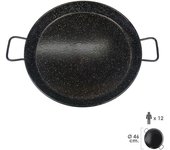 Paellera valenciana esmaltada 12 personas / 46 cm