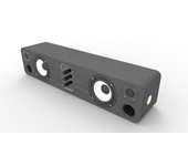 Empire media eco.sb9 altavoz soundbar negro 2.0 canales