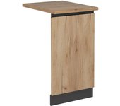 Vicco panel frontal del lavavajillas r-line, roble dorado, 45 cm , et roble