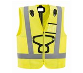 Chaqueta de alta visibilidad petzl para arnés newton - amarillo - c073ga00