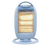 Estufa halógena giratoria 1200w
