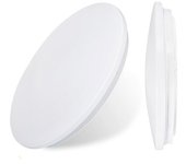 Plafón aplique led de superficie 18w 4000k ø33x6.6cm edm
