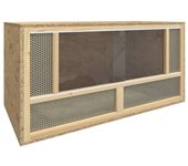 Vidaxl terrario de madera contrachapada 80x40x40 cm