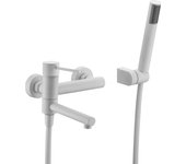 Grifo de baño/ducha mod. milos stick blanco mate