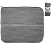 Escurreplatos de microfibra westmark (paquete de 2), color gris