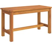 Banco de jardín muebles de exterior para terraza terraza 80 x 35 x 45 cm madera maciza de acacia 02_0011332