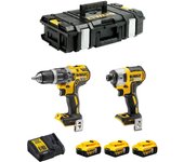 Dewalt dck266p3-qw dcd796 - taladro atornillador de impacto dcf887 (18 v, 3 x 5 ah)