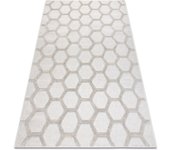 Alfombra santo sisal 58391 panal beige 140x190 cm