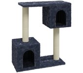 Torre para muebles de árbol para gatos, juguete para trepar, rascador, plataforma para trepar con postes 02_0022699