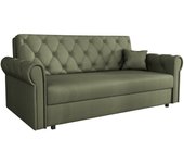 Sofá-cama columbus 196, almacenaje, 85x188x98cm, muebles ya montados