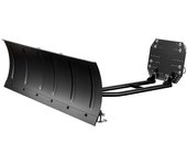 Wiltec quitanieves 150 x 40 cm, cuchilla universal para nieve, sistema quitanieves para atv y tractor, pala quitanieves con ajuste direccional, pal...