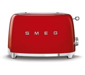 Tostadora 2x2 smeg rojo tsf01rdeu