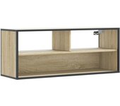 Mueble tv multimedia estante para televisión buffet para televisión comedor salón dormitorio roble sonoma 02_0027412