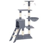 Tectake rascador para gatos 144 cm