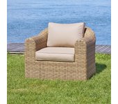 Hespéride - sillón de jardín para conjunto mooréa savana