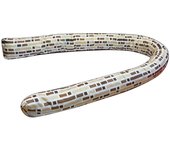 Burlete de tela salamotto 120cm. arte.37234