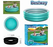 Bestway piscina hinchable para niños infantil 170x170x53cm 51042