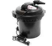 Sunsun cpf-280 filtro presión lámpara uvc 11w estanques hasta 8000l jardín koi jardinería peces