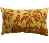 Cojín bordado raki oro 30 x 50 cm oro 30 x 50 cm vivaraise