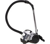 Aspirador trineo ciclónico sin bolsa, potente, 3 filtros, recoge-cable automático, accesorios, camry, negro/gris, 700, cr 7039
