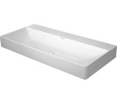 Duravit durasquare lavabo, lavabo de muebles 100x 47cm, sin grifo, sin rebosadero, con banco de grifo,, 23531000701, color: blanco
