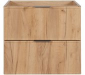 Mueble de baño, roble craft dorado, manijas: plata, 46 ​​x 60 x 57 cm
