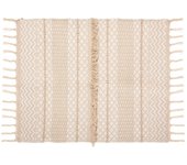 Tappeto in cotone sabbia 60x90cm