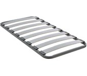 Somier 90x190 cm neo balda ancha, tubo de acero 40x30 mm, láminas de chopo-flex sin patas
