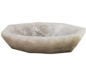 Gemlook lavabo de cuarzo cristal diamante gl126 (47-50 x 37-40 x 13 cm)