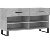 Banco para zapatos botas cómoda estante mueble de entrada almacenamiento 102 x 35 x 55 cm madera contrach 02_0022966