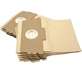 Vhbw 10x bolsas papel, bolsas filtro aspiradoras, tamaño 12/15 compatible con aeg electrolux vampyr series 500 600 1100 2000 5000 6000 y comfort 1100e
