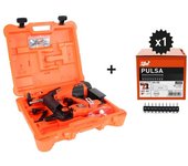Clavadora a gas p40p+ con 500 clavos c6-20 spit - 019323