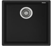 Fregadero teka square 4040 tg negro 115230025