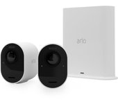 Kit de cámara de seguridad exterior wifi ultra 2 blanca