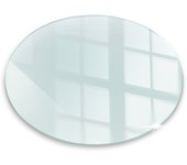 Placa de cristal para chimenea, zócalo protector de chimenea, diseño moderno | transparente | rueda |50x50