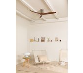 Wind calm natural wood - ventilador de techo 40w ø132 cm silencioso 100% madera con mando a distancia