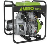 Motobomba térmica diésel 5cv bomba de agua 3/80 mm arranque eléctrico eaux claires 52000 l/h vito