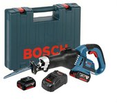 Sierra de sable gsa 18v-32 bosch - 2 baterías li-ion 5ah - 06016a8106