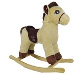 Caballo balancín ods 43405 my vip caballo balancín con sonidos beige