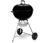 Weber e-5710 barbacoa carro charcoal (fuel) negro, plata