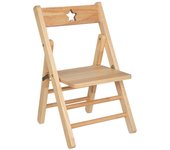 Atmosphera - silla plegable para niños - madera de hevea