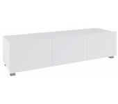 Mueble tv tivdalu 103, blanco, blanco brillante, número de puertas: 3.00, 150x37x43cm