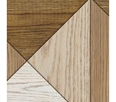 Adhesivo para muebles, armarios, pared, cocina, baños - imitación madera - triangulos madera b 50x100 cm