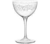 Pack de 6 copas con decoración liberty martini